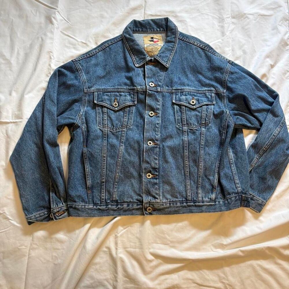Men's Blue and Navy Jacket